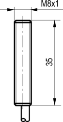 Габариты BK B11B-1,5-N